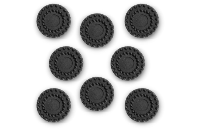 Set de 8 picioare anti-alunecare | negru | 27 mm Defender XPRESS 8er SET Anti-alunecare
